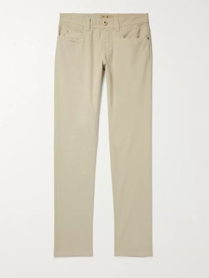 Slim-Fit Stretch-Cotton Trousers Slim-Fit Stretch-Cotton Trousers