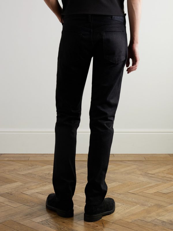 Slim-Fit Selvedge Jeans - BK Slim-Fit Selvedge Jeans - BK