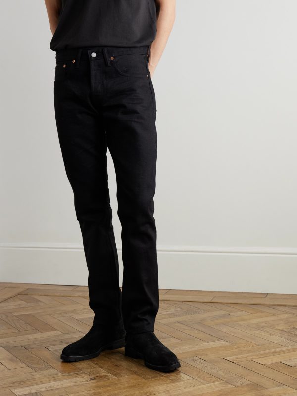 Slim-Fit Selvedge Jeans - FR Slim-Fit Selvedge Jeans - FR