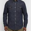 Slim-Fit Denim Western Shirt - FR Slim-Fit Denim Western Shirt - FR