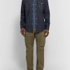 Slim-Fit Denim Western Shirt - OU Slim-Fit Denim Western Shirt - OU