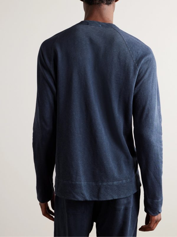Loopback Supima Cotton-Jersey Sweatshirt - BK Loopback Supima Cotton-Jersey Sweatshirt - BK