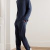 Loopback Supima Cotton-Jersey Sweatshirt - OU Loopback Supima Cotton-Jersey Sweatshirt - OU