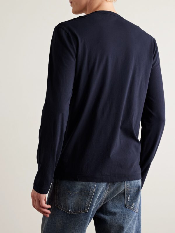 Combed Cotton-Jersey T-Shirt - BK