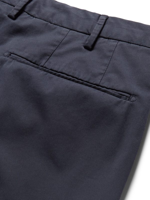 Four Season Slim-Fit Cotton-Blend Chinos - CU Four Season Slim-Fit Cotton-Blend Chinos - CU