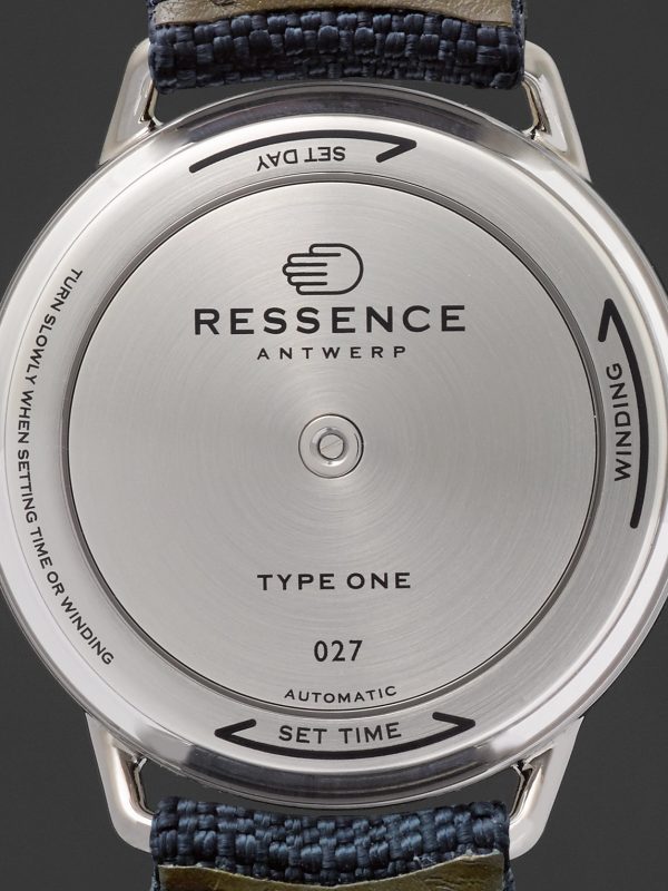 Type 1 Mechanical 42mm Titanium and Woven Watch, Ref. No. TYPE 1G - BK Type 1 Mechanical 42mm Titanium and Woven Watch, Ref. No. TYPE 1G - BK