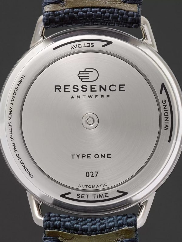 Type 1 Mechanical 42mm Titanium and Woven Watch, Ref. No. TYPE 1G - E1 Type 1 Mechanical 42mm Titanium and Woven Watch, Ref. No. TYPE 1G - E1