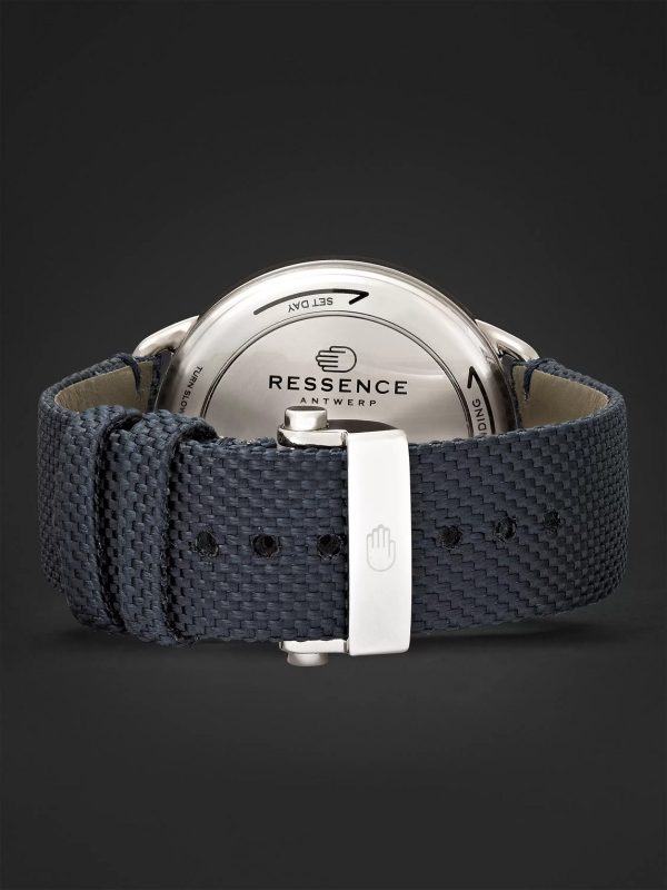 Type 1 Mechanical 42mm Titanium and Woven Watch, Ref. No. TYPE 1G - E2 Type 1 Mechanical 42mm Titanium and Woven Watch, Ref. No. TYPE 1G - E2