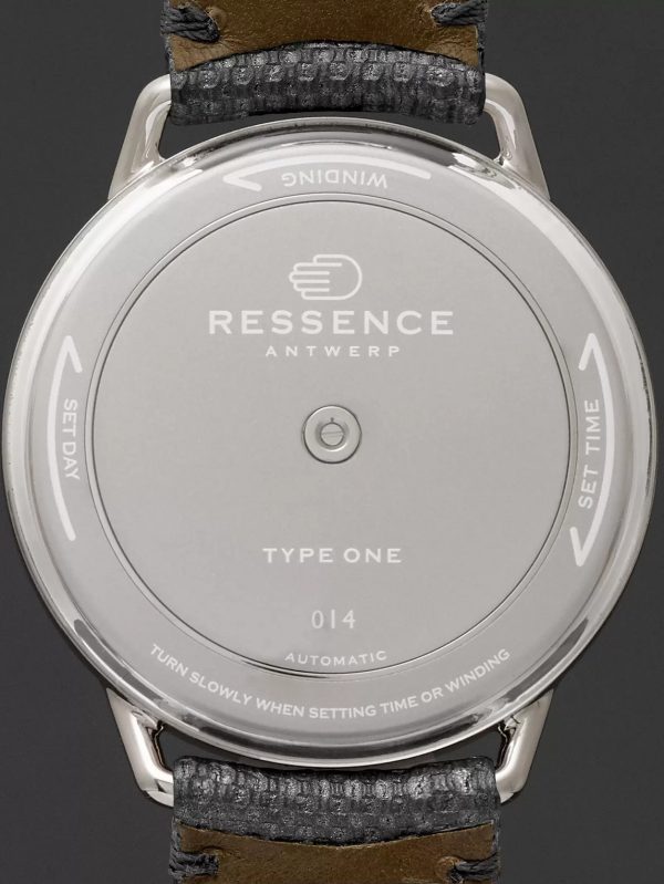 Type 1 Mechanical 42mm Titanium and Leather Watch, Ref. No. TYPE 1CH - BK Type 1 Mechanical 42mm Titanium and Leather Watch, Ref. No. TYPE 1CH - BK