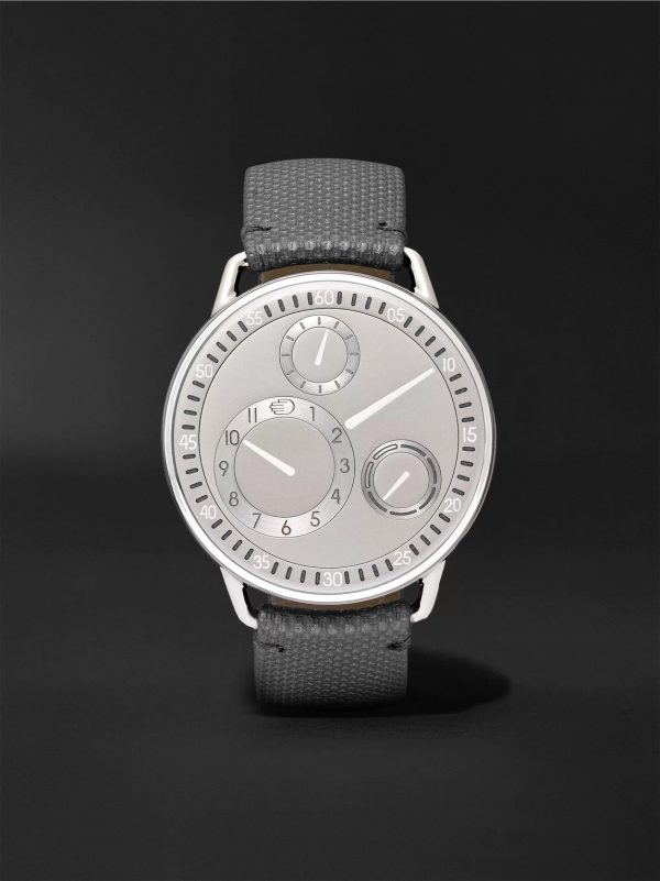 Type 1 Mechanical 42mm Titanium and Leather Watch, Ref. No. TYPE 1CH - E1 Type 1 Mechanical 42mm Titanium and Leather Watch, Ref. No. TYPE 1CH - E1