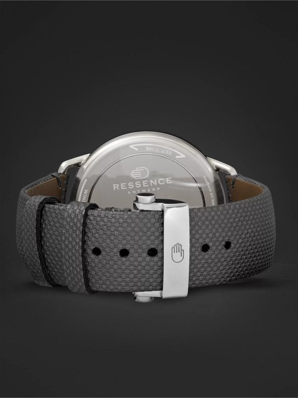 Type 1 Mechanical 42mm Titanium and Leather Watch, Ref. No. TYPE 1CH - E2 Type 1 Mechanical 42mm Titanium and Leather Watch, Ref. No. TYPE 1CH - E2