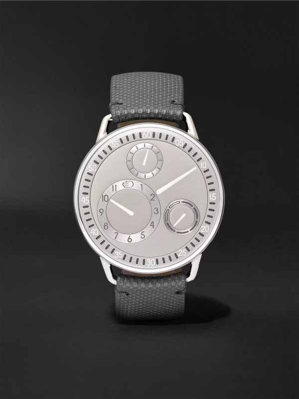 Type 1 Mechanical 42mm Titanium and Leather Watch, Ref. No. TYPE 1CH Type 1 Mechanical 42mm Titanium and Leather Watch, Ref. No. TYPE 1CH
