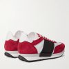 Horace Suede And Mesh Sneakers - BK Horace Suede And Mesh Sneakers - BK