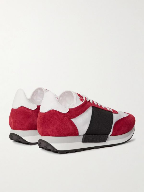 Horace Suede And Mesh Sneakers - BK Horace Suede And Mesh Sneakers - BK