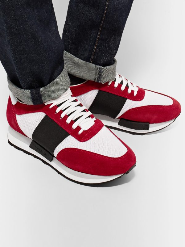 Horace Suede And Mesh Sneakers - E1 Horace Suede And Mesh Sneakers - E1