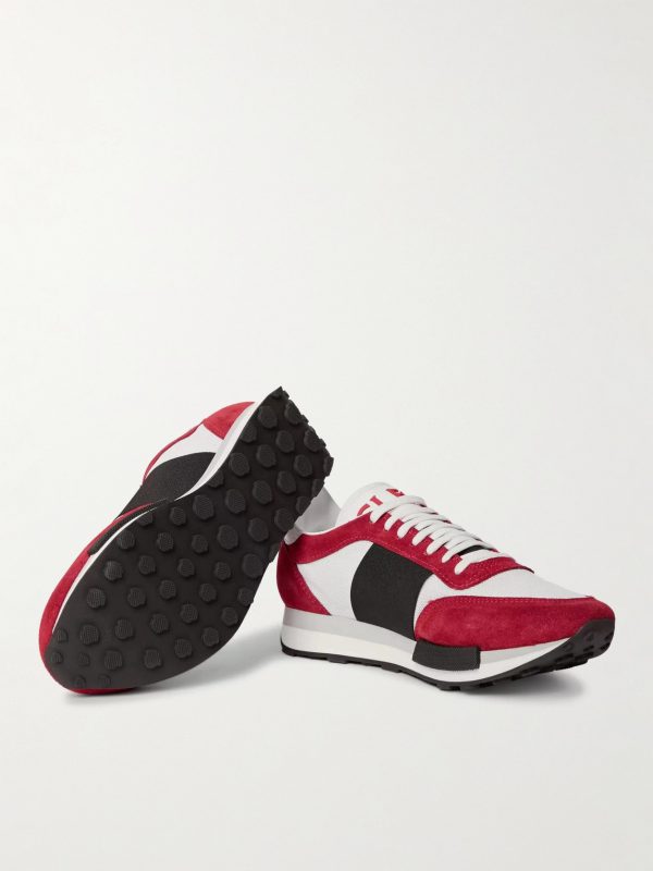 Horace Suede And Mesh Sneakers - E2 Horace Suede And Mesh Sneakers - E2