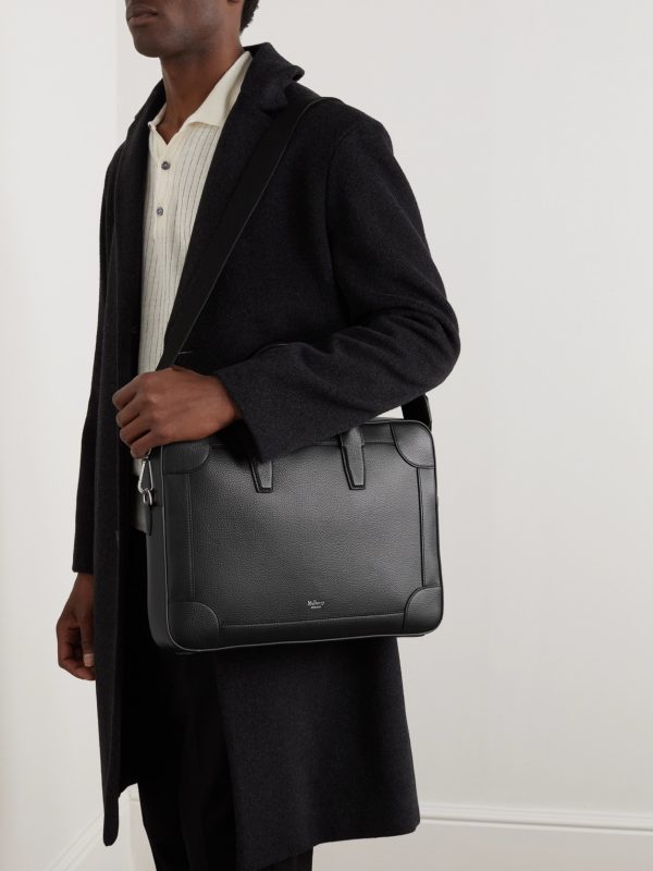 Belgrave Full-Grain Leather Briefcase - OU Belgrave Full-Grain Leather Briefcase - OU