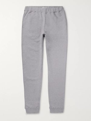 Tapered Brushed Loopback Cotton-Jersey Sweatpants Tapered Brushed Loopback Cotton-Jersey Sweatpants