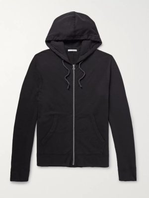 Supima Cotton-Jersey Hoodie