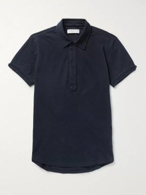 Sebastian Slim-Fit Cotton-Piqué Polo Shirt