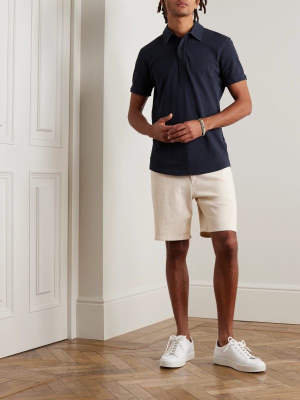 Sebastian Slim-Fit Cotton-Piqué Polo Shirt - OU Sebastian Slim-Fit Cotton-Piqué Polo Shirt - OU