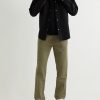 Cotton and Linen-Blend Twill Chinos - OU Cotton and Linen-Blend Twill Chinos - OU