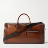 Jour Off Scritto Venezia Leather Duffle Bag Jour Off Scritto Venezia Leather Duffle Bag