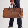 Jour Off Scritto Venezia Leather Duffle Bag - OU Jour Off Scritto Venezia Leather Duffle Bag - OU