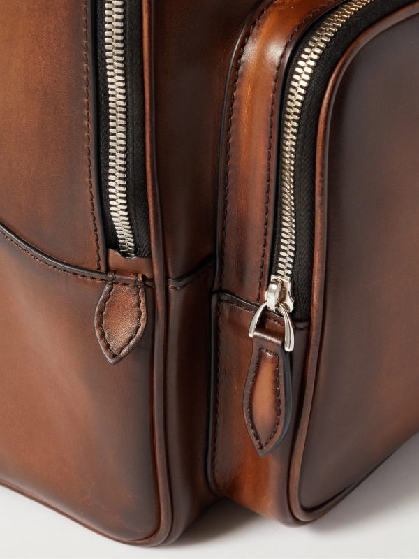 Time Off Scritto Venezia Leather Backpack - CU Time Off Scritto Venezia Leather Backpack - CU