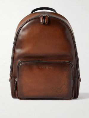 Time Off Scritto Venezia Leather Backpack Time Off Scritto Venezia Leather Backpack