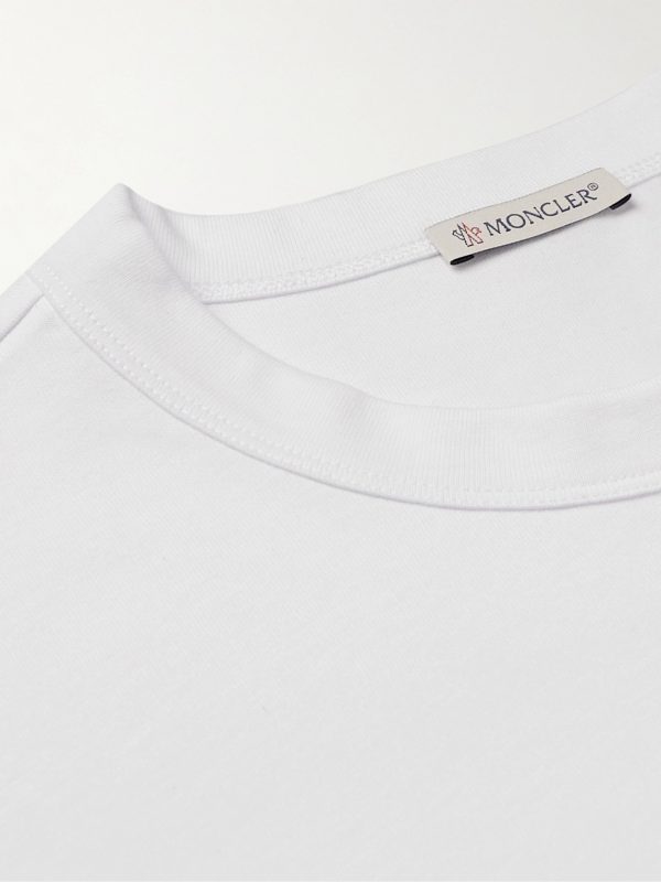 Logo-Appliquéd Cotton-Jersey T-Shirt - CU