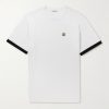 Logo-Appliquéd Cotton-Jersey T-Shirt
