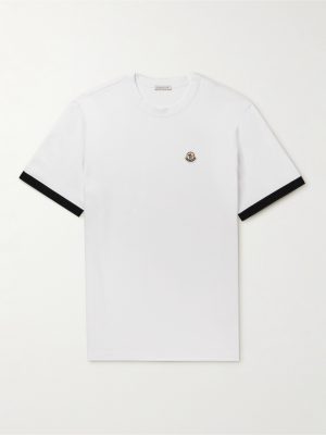 Logo-Appliquéd Cotton-Jersey T-Shirt Logo-Appliquéd Cotton-Jersey T-Shirt