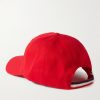 Logo-Appliquéd Cotton-Twill Baseball Cap - BK