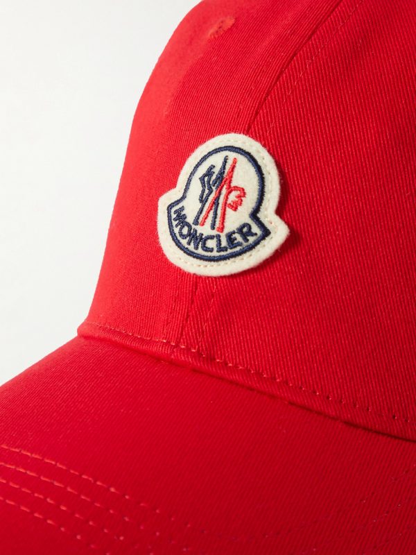 Logo-Appliquéd Cotton-Twill Baseball Cap - CU