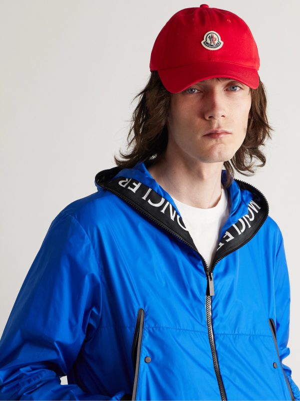 Logo-Appliquéd Cotton-Twill Baseball Cap - OU