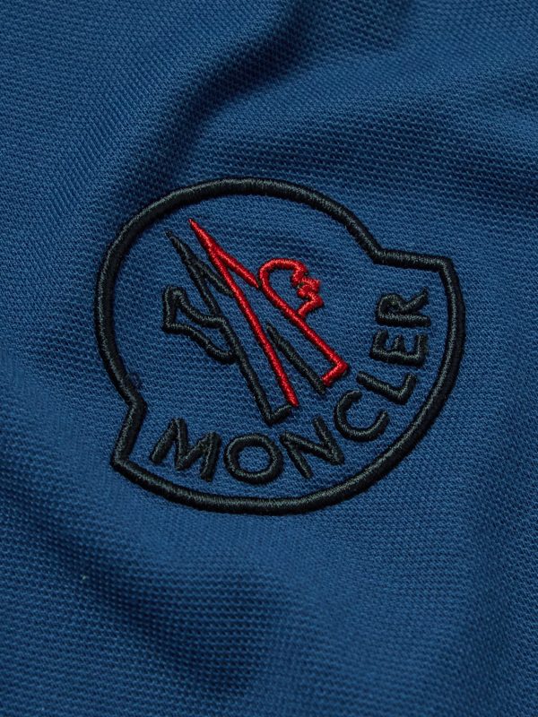 Logo-Embroidered Cotton-Piqué Polo Shirt - E1 Logo-Embroidered Cotton-Piqué Polo Shirt - E1