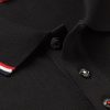 Logo-Appliquéd Striped Cotton-Piqué Polo Shirt - CU Logo-Appliquéd Striped Cotton-Piqué Polo Shirt - CU