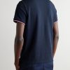 Logo-Appliquéd Striped Cotton-Piqué Polo Shirt - BK Logo-Appliquéd Striped Cotton-Piqué Polo Shirt - BK