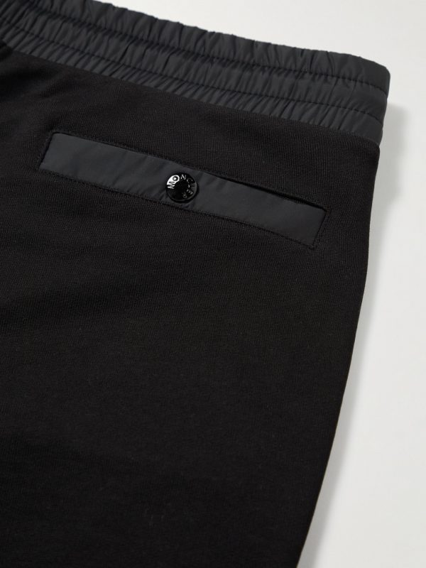 Straight-Leg Striped Cotton-Jersey Sweatpants - E1 Straight-Leg Striped Cotton-Jersey Sweatpants - E1