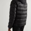 Provins Slim-Fit Quilted Shell Hooded Down Jacket - BK Provins Slim-Fit Quilted Shell Hooded Down Jacket - BK
