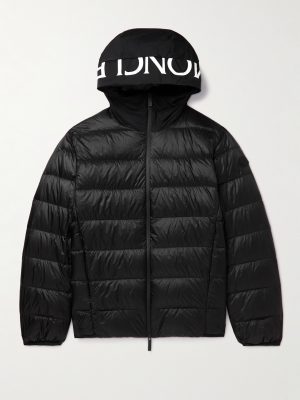 Provins Slim-Fit Quilted Shell Hooded Down Jacket