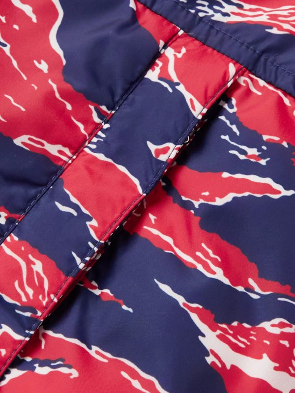 Bressay Reversible Printed Shell Hooded Down Jacket - E1