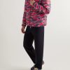 Bressay Reversible Printed Shell Hooded Down Jacket - OU