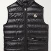 Gui Slim-Fit Logo-Appliquéd Quilted Shell Down Gilet