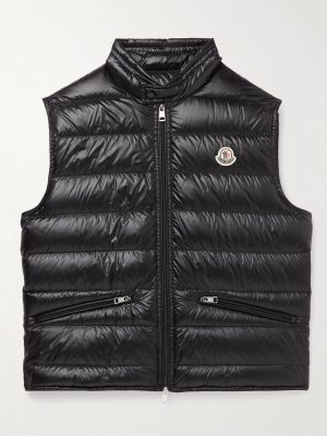 Gui Slim-Fit Logo-Appliquéd Quilted Shell Down Gilet Gui Slim-Fit Logo-Appliquéd Quilted Shell Down Gilet