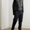 Gui Slim-Fit Logo-Appliquéd Quilted Shell Down Gilet - OU