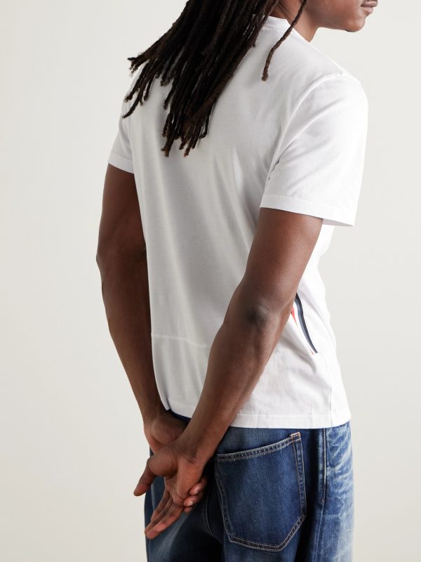 Logo-Print Cotton-Jersey T-Shirt - BK Logo-Print Cotton-Jersey T-Shirt - BK