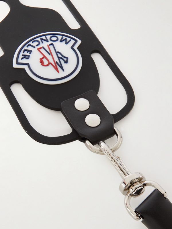 Logo-Appliquéd PVC iPhone 13 Case with Lanyard - CU Logo-Appliquéd PVC iPhone 13 Case with Lanyard - CU