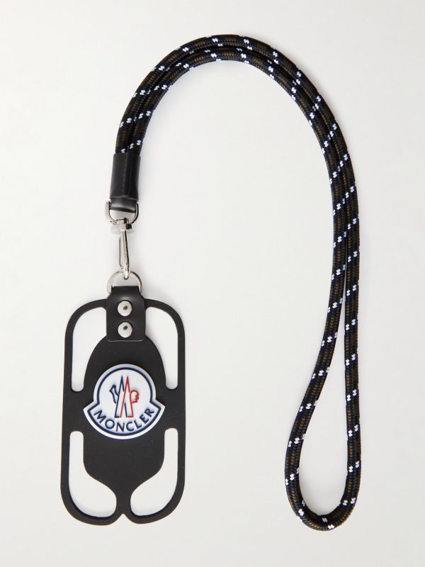 Logo-Appliquéd PVC iPhone 13 Case with Lanyard Logo-Appliquéd PVC iPhone 13 Case with Lanyard